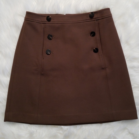 Ann Taylor Dresses & Skirts - Ann Taylor Button Front A-Line Skirt